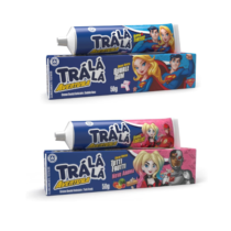 Creme Dental Liga Da Justiça Trá Lá Lá Kids 50g