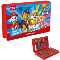 Maleta Artistica Patrulha Canina 42 Pecas Tris
