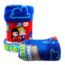 Manta Fun Luccas Neto Hipoalergênica 1,50 x 2,00m Jolitex