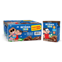 Pack 9 Unidades Bebida Láctea Betânia Kids Chocolate 200ml