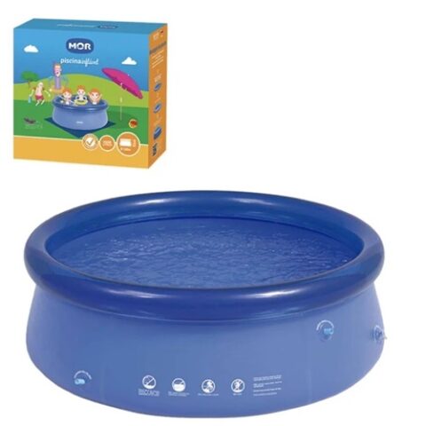 Piscina Inflável Fun Redonda 1400L + Kit Reparo Mor