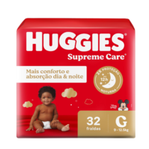 Huggies Fralda Supreme Care G 32 Unidades