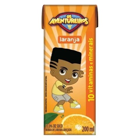Suco Aventureiros Laranja 200ml
