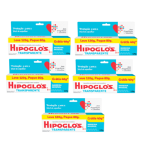 5 Unidades Hipoglós Creme Preventivo de Assaduras Transparente 120g