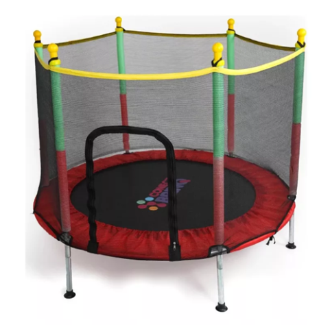 Cama Elástica Infantil Playground 1,40m Conect Brinq