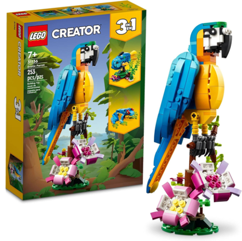 LEGO Creator Papagaio Exótico 253 Peças