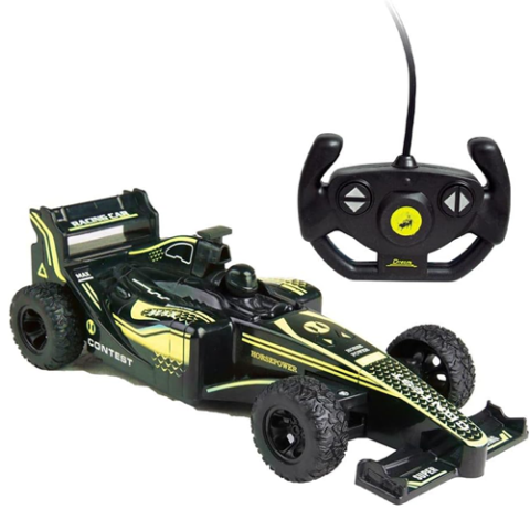 Carrinho Formula1 Controle Remoto sem Fio Recarregável 4 Funções Dm Toys
