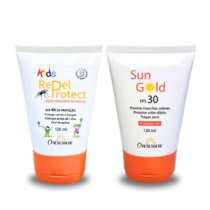 Combo Kids: Proteção Completa com Repelente + Protetor Solar 120 ml cada Benessere