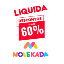 Seleção Molekada com até 60% OFF
