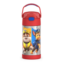 Thermos Garrafa Infantil Funtainer Aço Inoxidável Patrulha Canina 355ml