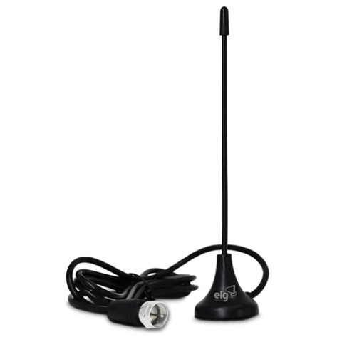 Antena ELG Interna Smart View Digital 4K HDR Cabo de 2,5M