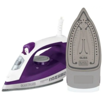 Black Decker Ferro de Passar Roupa Steam Plus