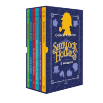Box 6 livros Coleção Especial Sherlock Holmes