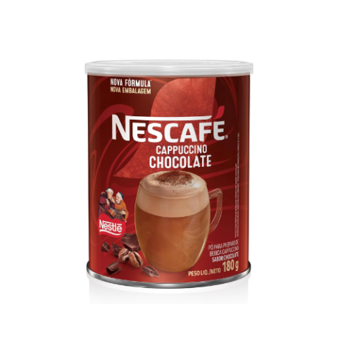 Café Solúvel Nescafé Cappuccino Dois Frades 180g