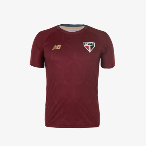 Camisa Treino SPFC 2025 Masculina Oficial New Balance