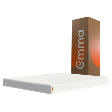 Colchão Emma Queen Espuma D28 Basics 17cm Ortopédico e Hipoalergênico