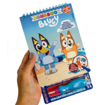 Colorindo com água Aquabook Bluey
