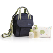 Conjunto Natura Mamãe e Bebê com Frasqueira (4 produtos)