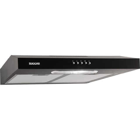 Depurador e Exaustor de ar Slim 60cm Preto Suggar