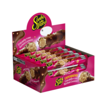 Display com 15 unidades Stick Wafer Recheado Sonho de Valsa 25g