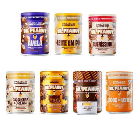 DR. Peanut Pasta de Amendoim Com Whey Protein 250g