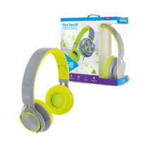 Headphone Kids Com Microfone Neon Tune Go I2go 1,2m Cinza