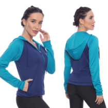 Jaqueta Feminina com Capuz Raglan Energy Speedo