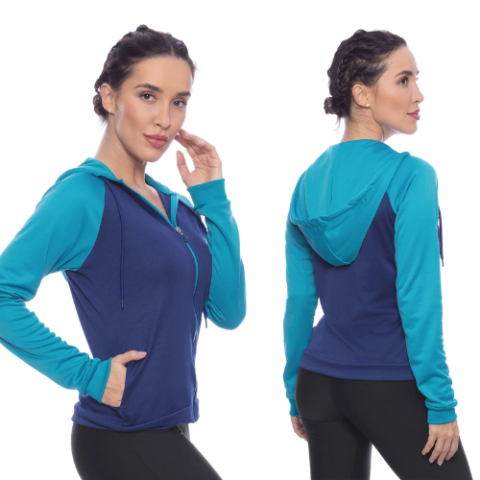 Jaqueta Feminina com Capuz Raglan Energy Speedo