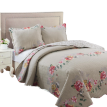 Jogo Cama Queen Size Duplo 4 Peças: 1 Lençol de Cima + 1 Lençol com Elástico + 2 Fronhas 150 Fios Microfibra Paco Milano Admirare