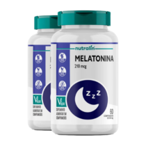 Kit 2 Unidades Melatonina Nutralín 60 Comprimidos cada