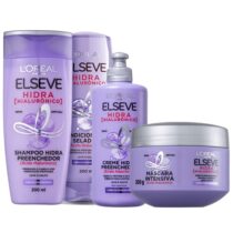 Kit Elseve L’Oréal Paris Hidra Hialurônico Completo (4 Produtos)