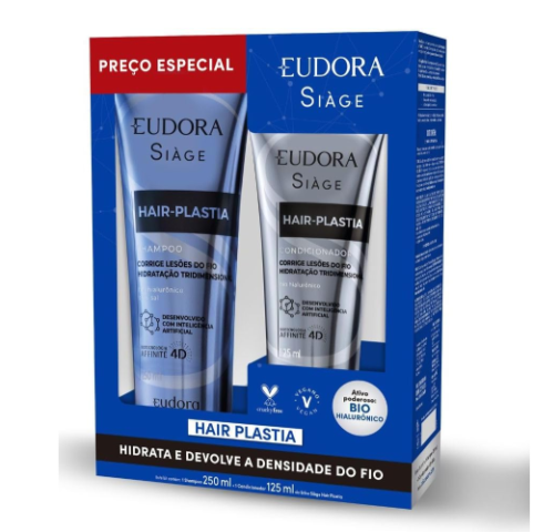 Kit Eudora Shampoo Siàge Hair-Plastia