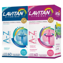 Kit Lavitan A-z Homem + Mulher 60 Capsulas Cada
