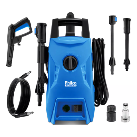 Lavadora De Alta Pressão Philco 1750psi Azul1500w