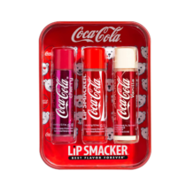 Lip Smacker Coleção Coca Cola Trio hidratante e calmante