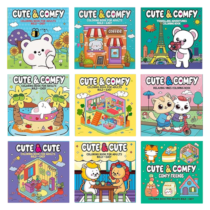 Livro de Colorir Cute & Comfy Coloring