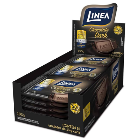 Mini Chocolate Dark Linea 15 unidades de 13g