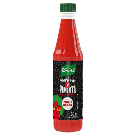 Molho de Pimenta Knorr e Chilli Beans 60ml