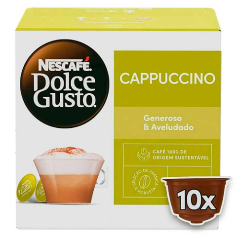 Dolce Gusto Nescafé Cappuccino 10 Capsulas
