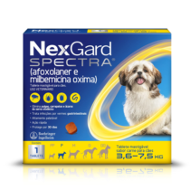 Nexgard Spectra Cães De 3,6 A 7,5kg P Com 1 Comprimido