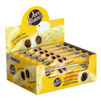 Stick de Wafer Recheado Ouro Branco 25g Display 15 Unidades