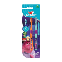 Pack 2 Escovas de Dentes Divertidamente Condor Júnior
