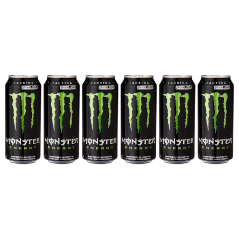 Pack 6 unidades Monster Energy 473ml