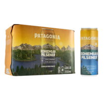 Cerveja Patagonia Bohemian Pilsener Pack 8 Latas 350ml
