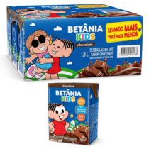 Pack 9 Unidades Achocolatado Betânia Kids 200ml