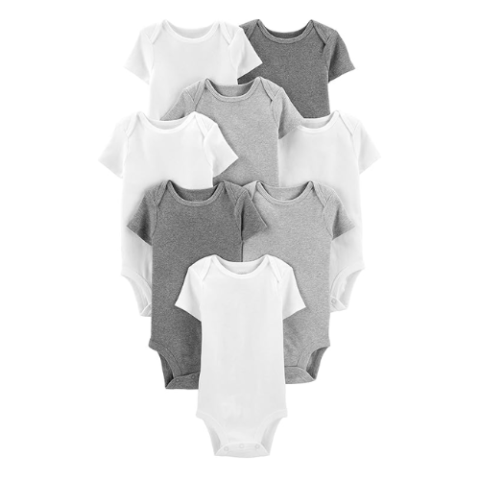 Pacote 8 Body de Manga Curta Simple Joys by Carter’s
