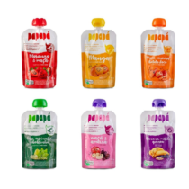 Papinha Papapá Sabores Frutas 120g