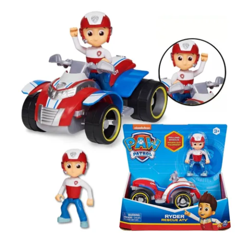 Patrulha Canina Veiculo Solido com Ryder Sunny