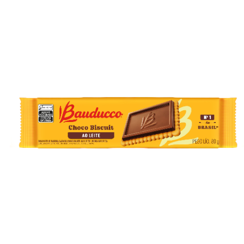 ChocoBiscuit Chocolate ao Leite Bauducco 80g