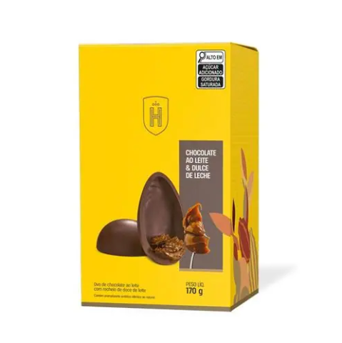 Ovo De Páscoa Havanna Chocolate Ao Leite Doce De Leite 170g